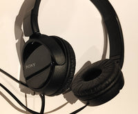 Casque d'écoute filaire Sony Modèle MDR-ZX110/BZ Noir