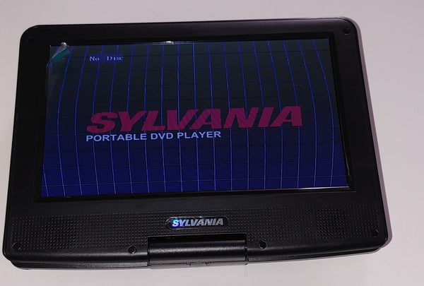 Sylvania - Lecteur DVD portable à écran pivotant 9 (*Reconditionné).  Colour: black, Fr