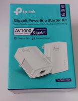 TP-Link Gigabit Powerline Starter Kit AV1000 Model TL-PA7017 KIT